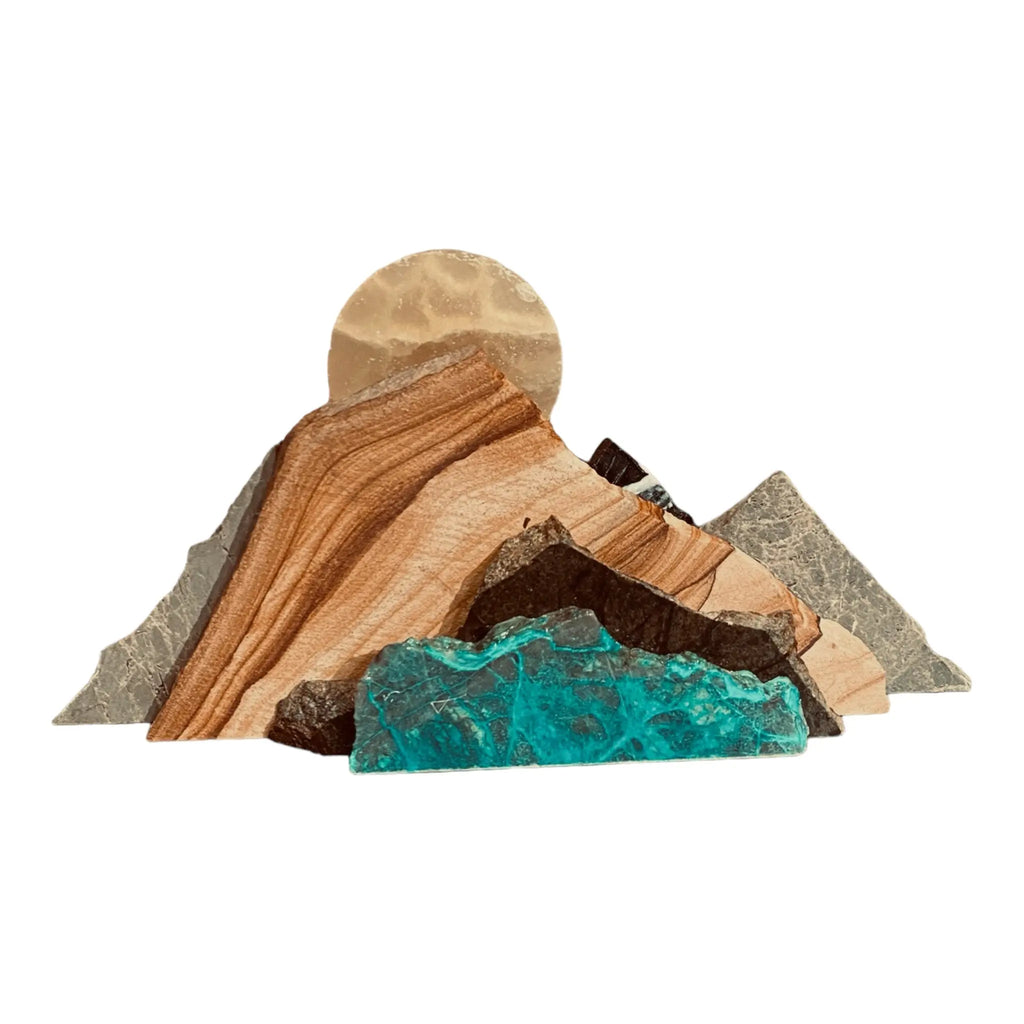 Mountain Table Sculpture- Small Earthen Vessel Gallery