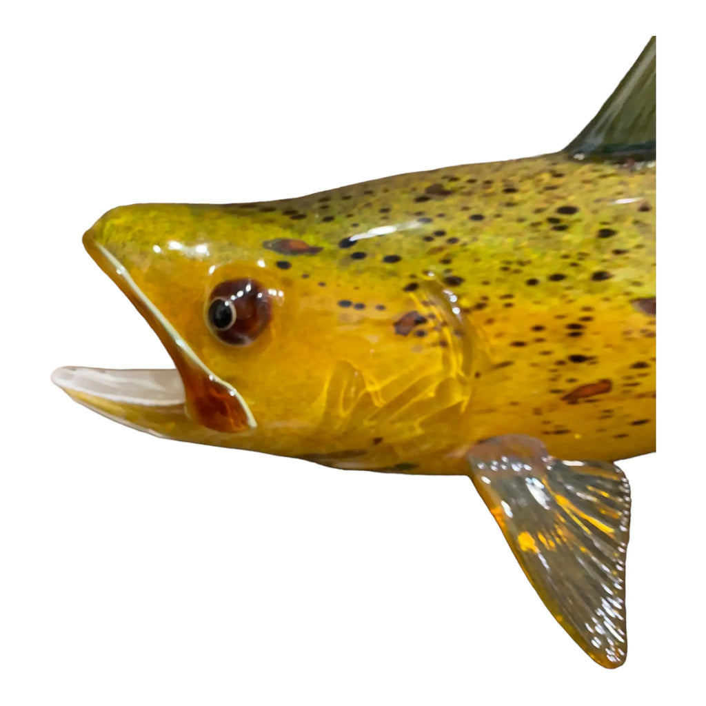 Small Glass Brown Trout Hopko