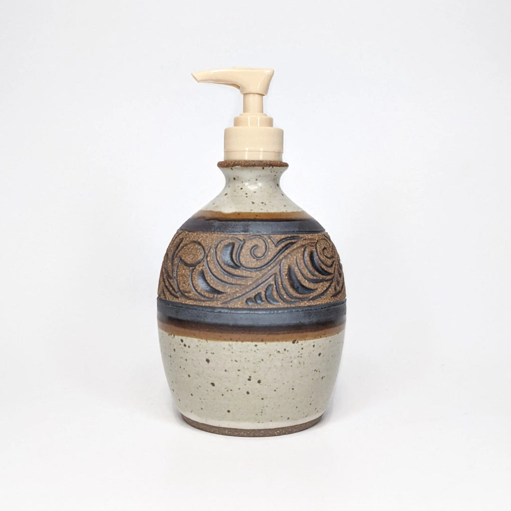 Carved Soap Dispenser Blaisdell