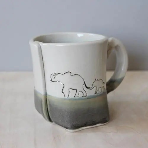 Elephant Mug Earthen Vessel Gallery