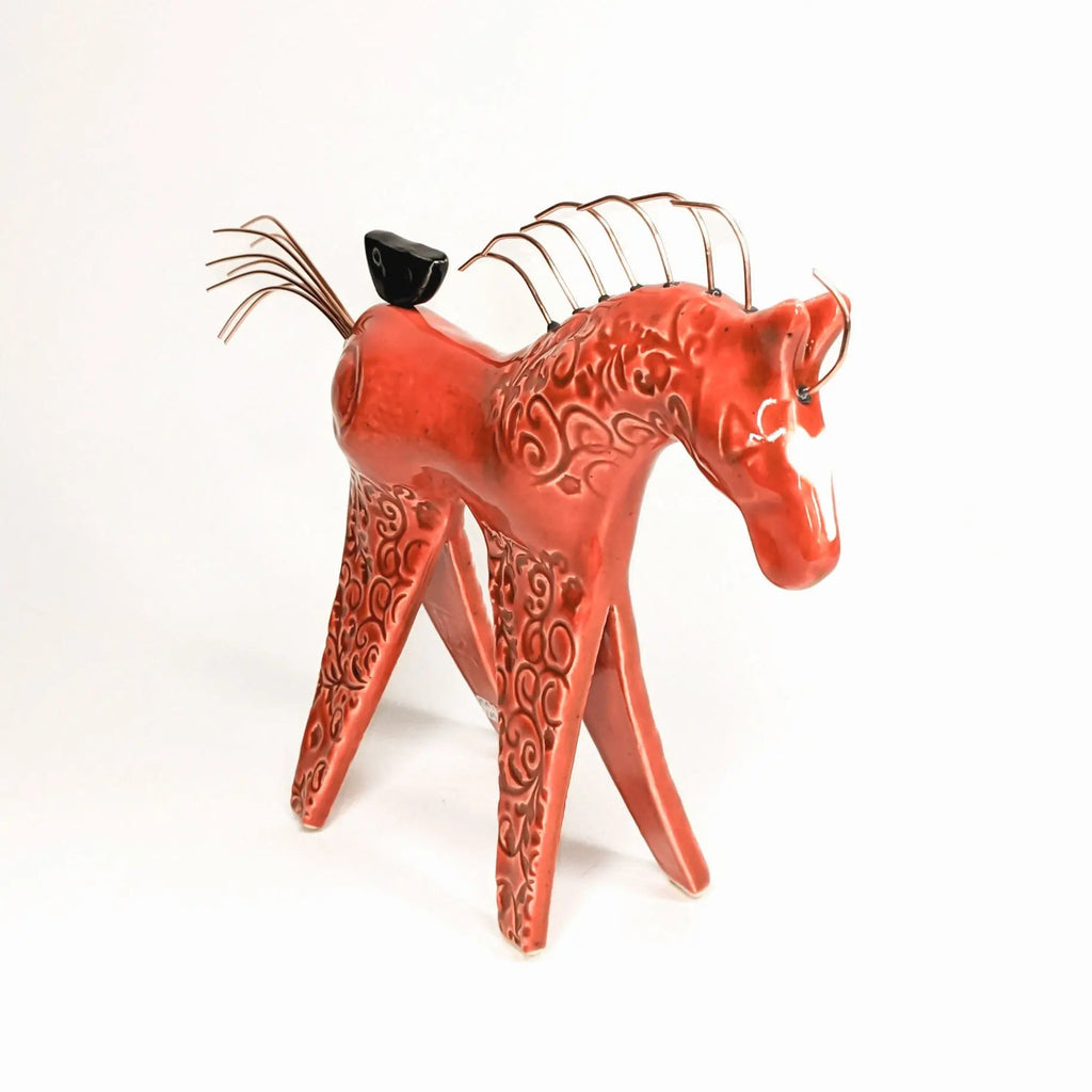 Horse Sculpture - Large Earthen Vessel Gallery